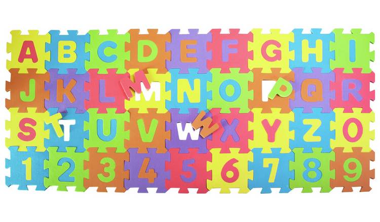 Buy Chad Valley Numbers And Letters Foam Mats Argos