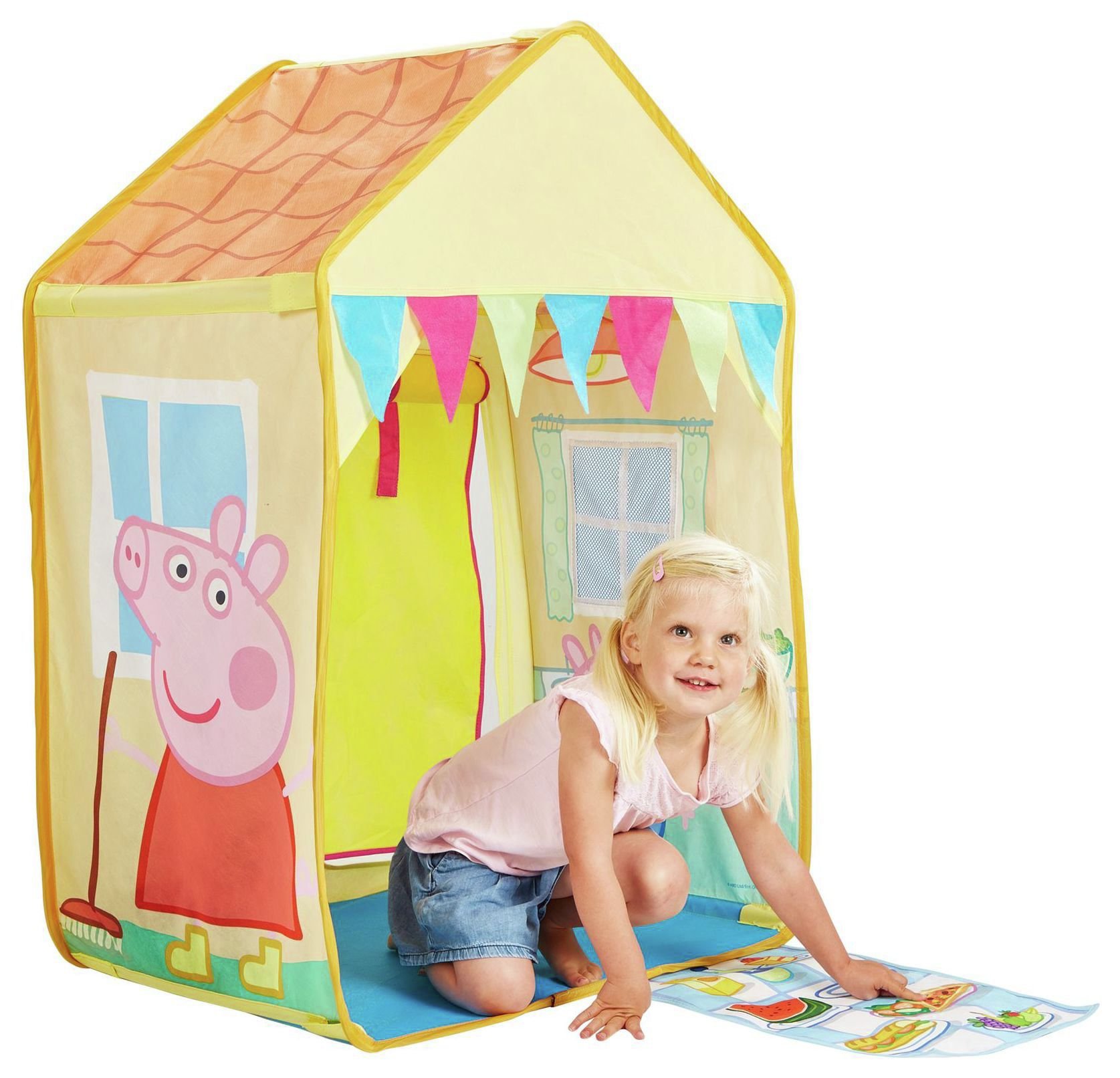 Peppa Pig Pop Up Play Tent 75 X 75 X 90cm – Pierre Stationery | atelier ...