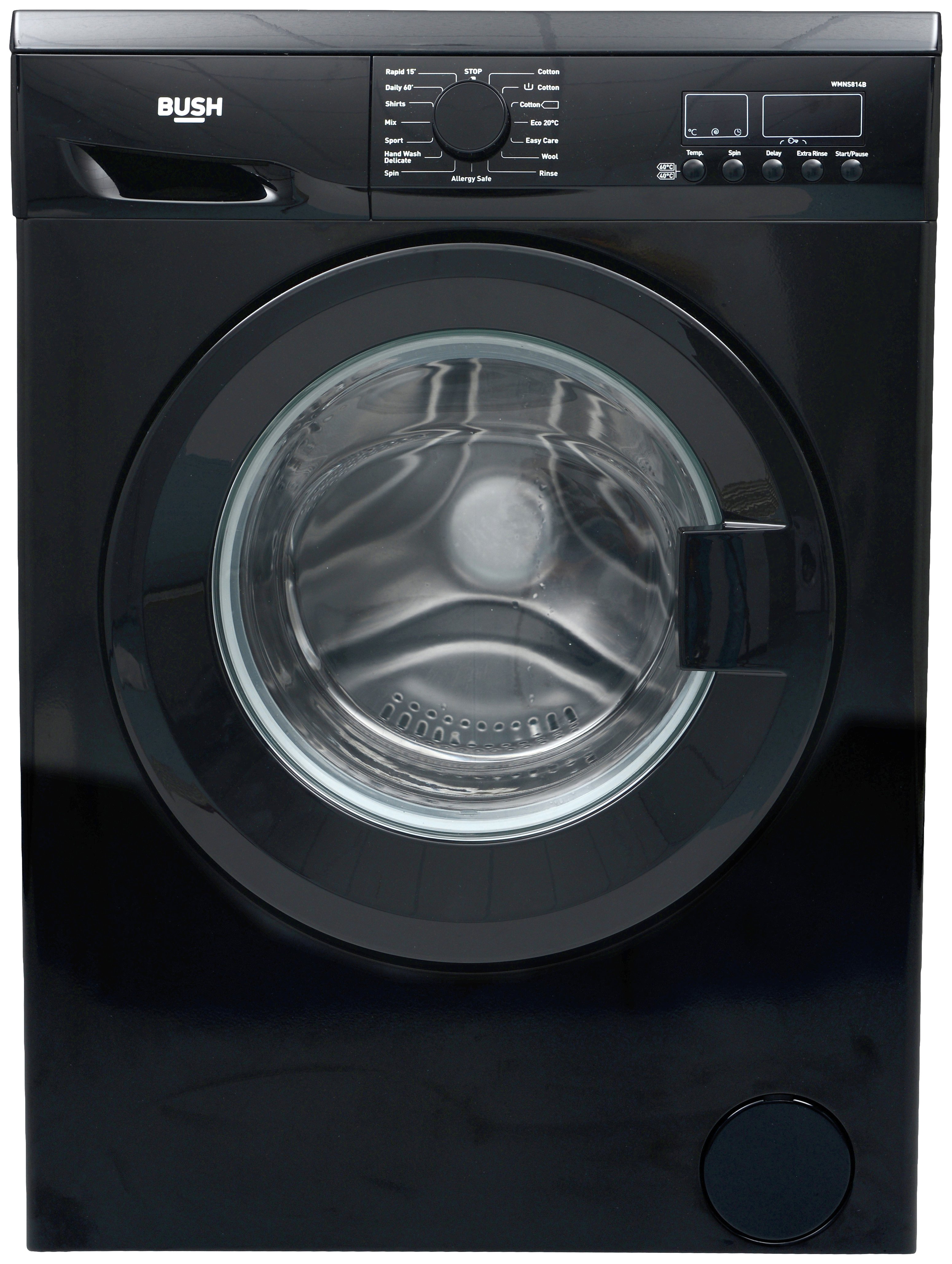 Bush WMNS814B 8KG 1400 Spin Washing Machine Review