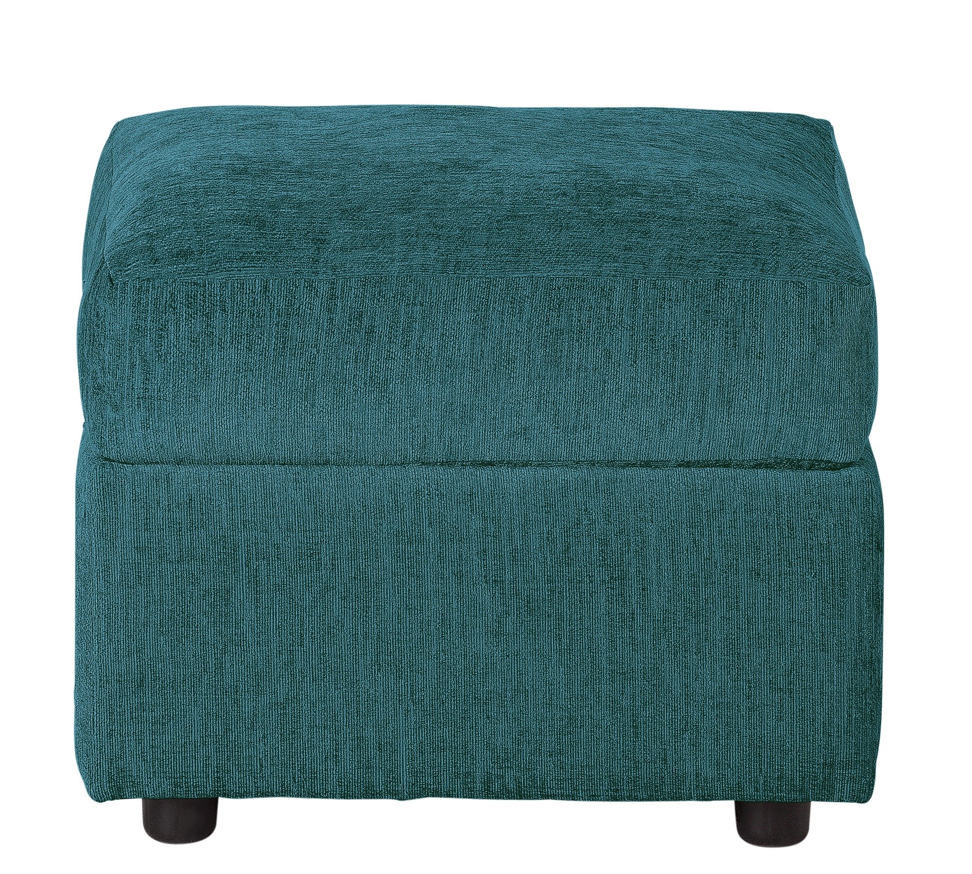 Argos Home Tessa Fabric Storage Footstool - Teal
