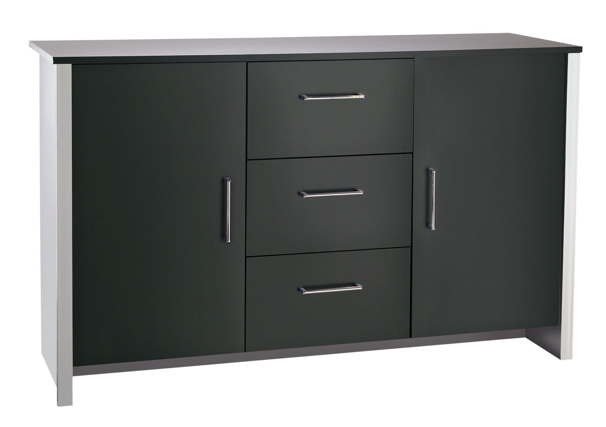 Argos Home San Marino 2 Door 3 Drawer Sideboard - Black