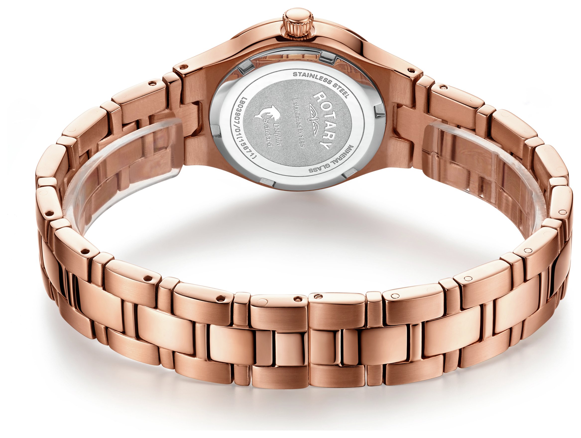 Rotary Ladies Rose Gold Plated Stainless Steel Watch Review