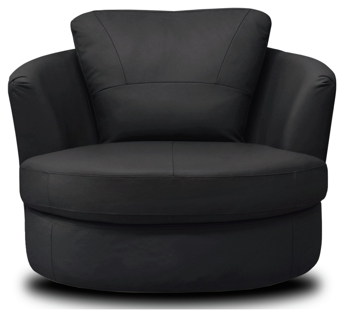 Argos leather swivel chairs hot sale