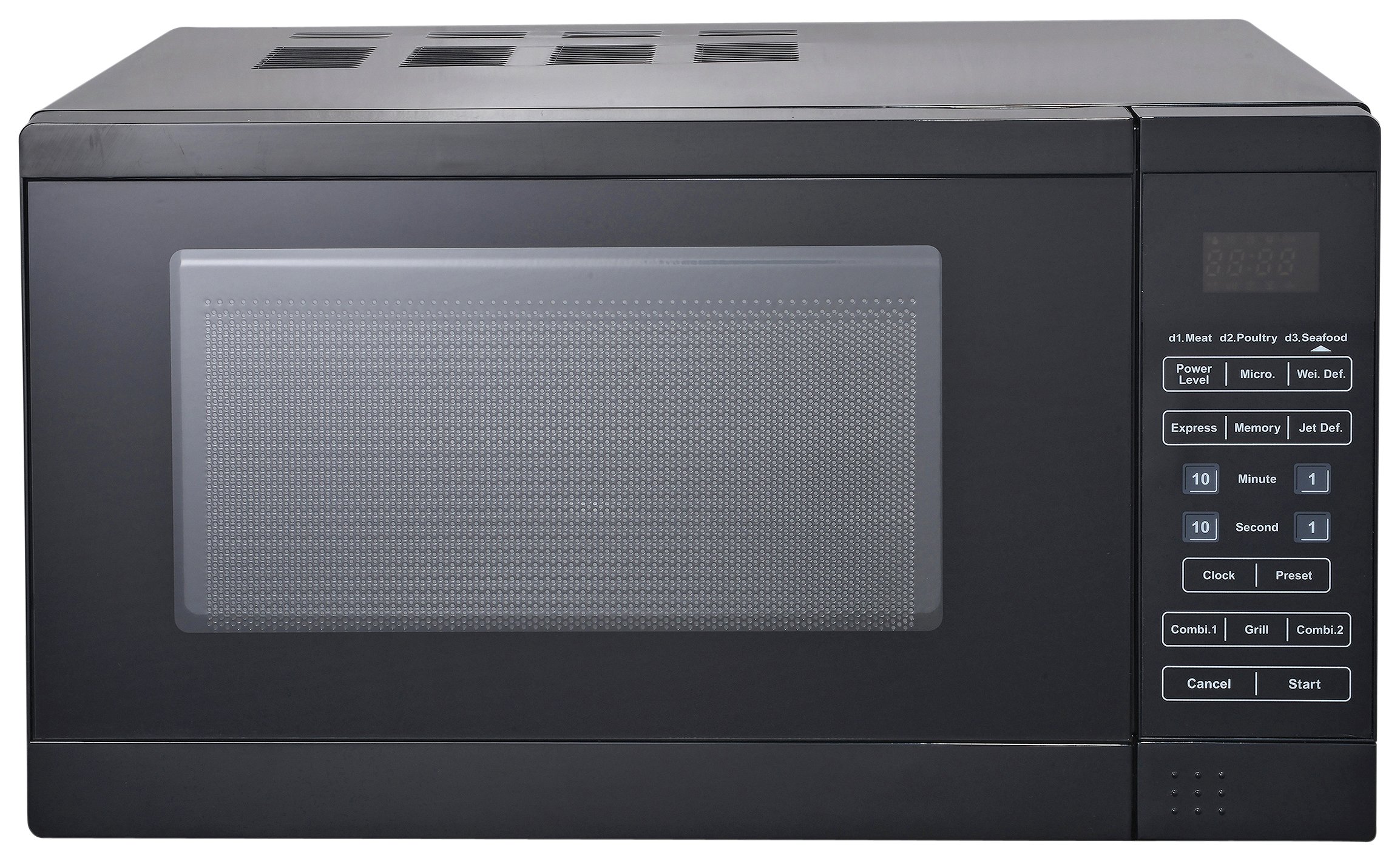 Morphy Richards 800W Grill Microwave D80D - Black