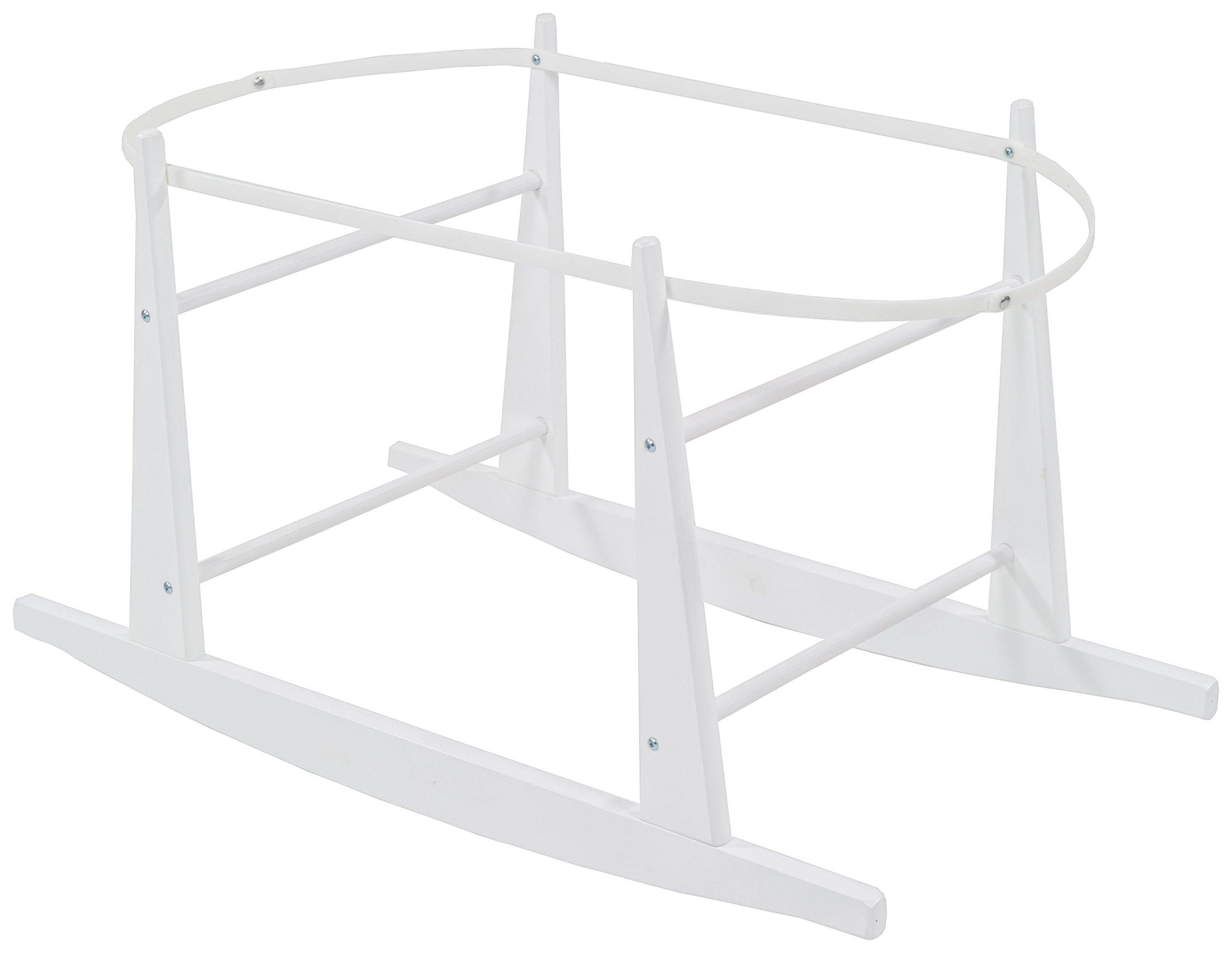 Shnuggle White Moses Basket Rocking Stand. review