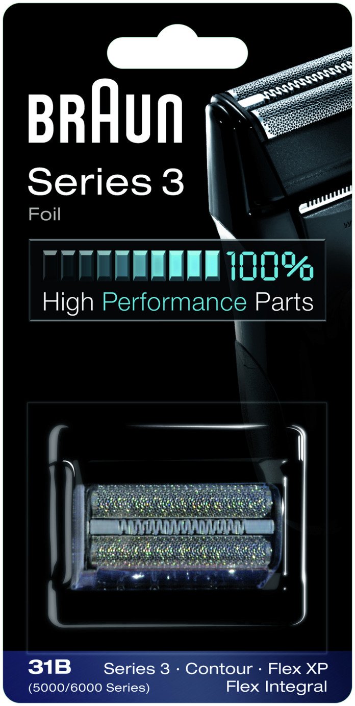 Braun Series 3 Replacement Foil Heads.