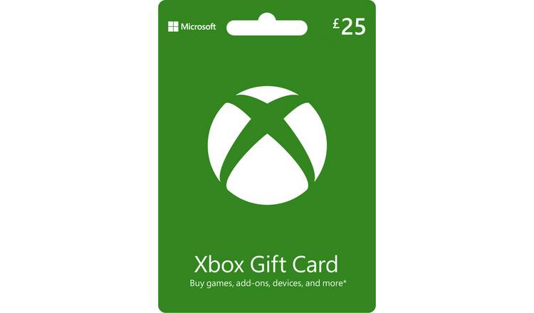 Xbox Live 25 GBP Gift Card