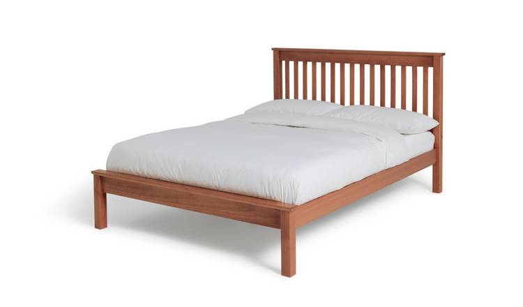 Argos pine store double bed