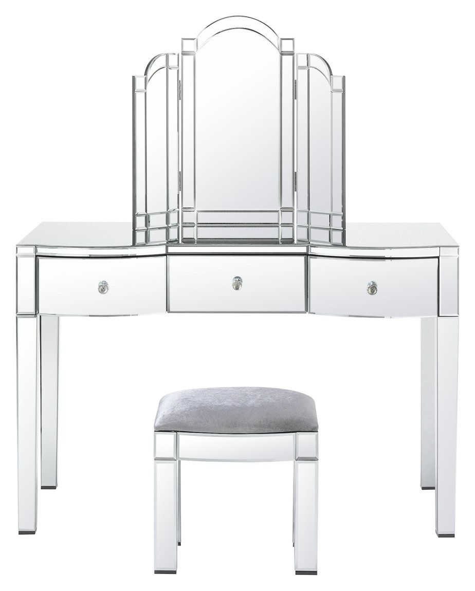 Argos Home Canzano 3 Drawer Mirrored Dressing Table Package Reviews