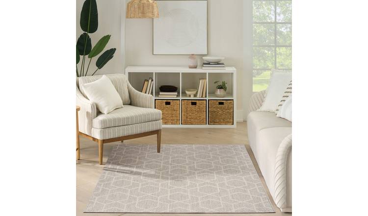 Mega Flooring Grey Modern Abstract Rug - 152 x 213cm