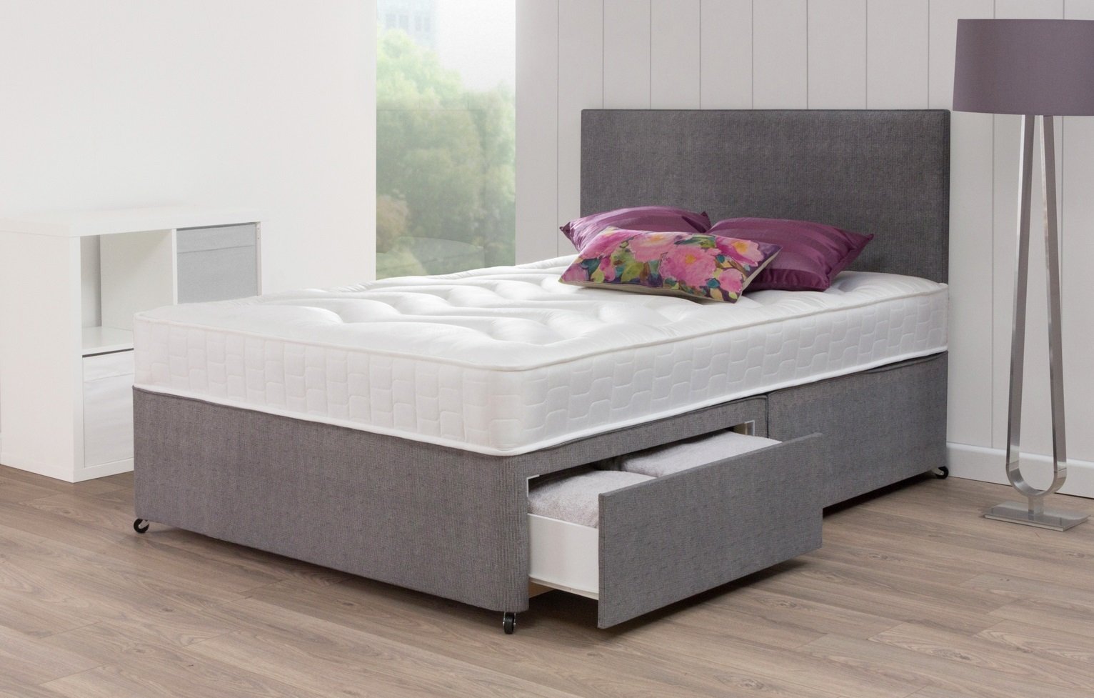 Airsprung Elmdon Deep Ortho Double 2 Drw Divan Bed. Review