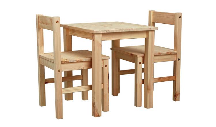 Rustic childrens cheap table and chairs