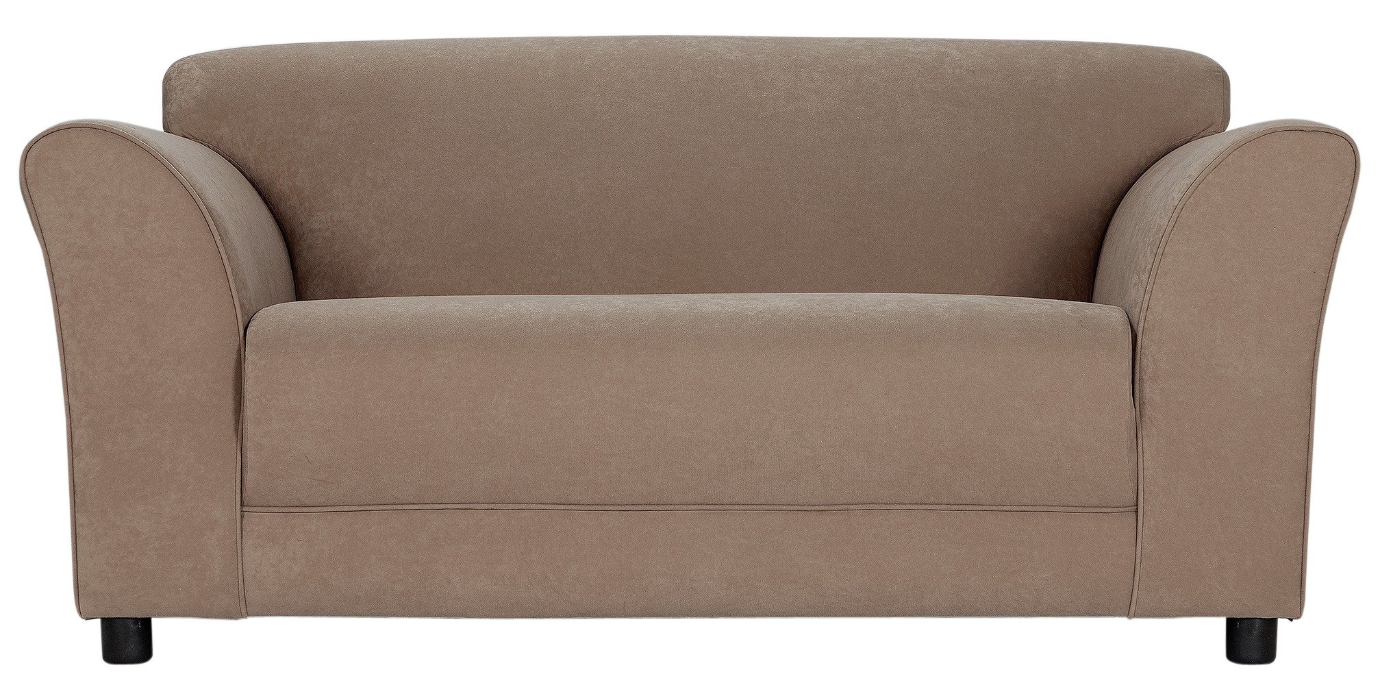 Argos Home Jenna Compact 2 Seater Fabric Sofa - Mink
