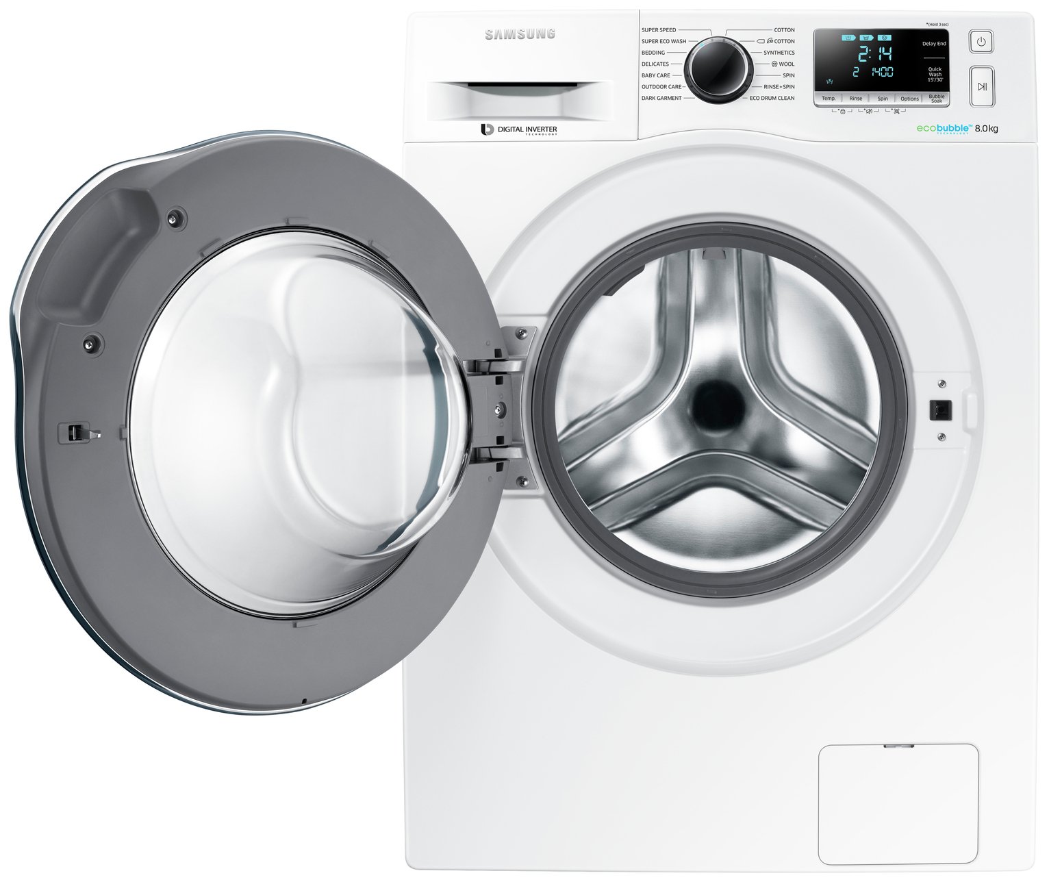 Samsung WW80J6410CW 8KG 1400 Spin Washing Machine Review