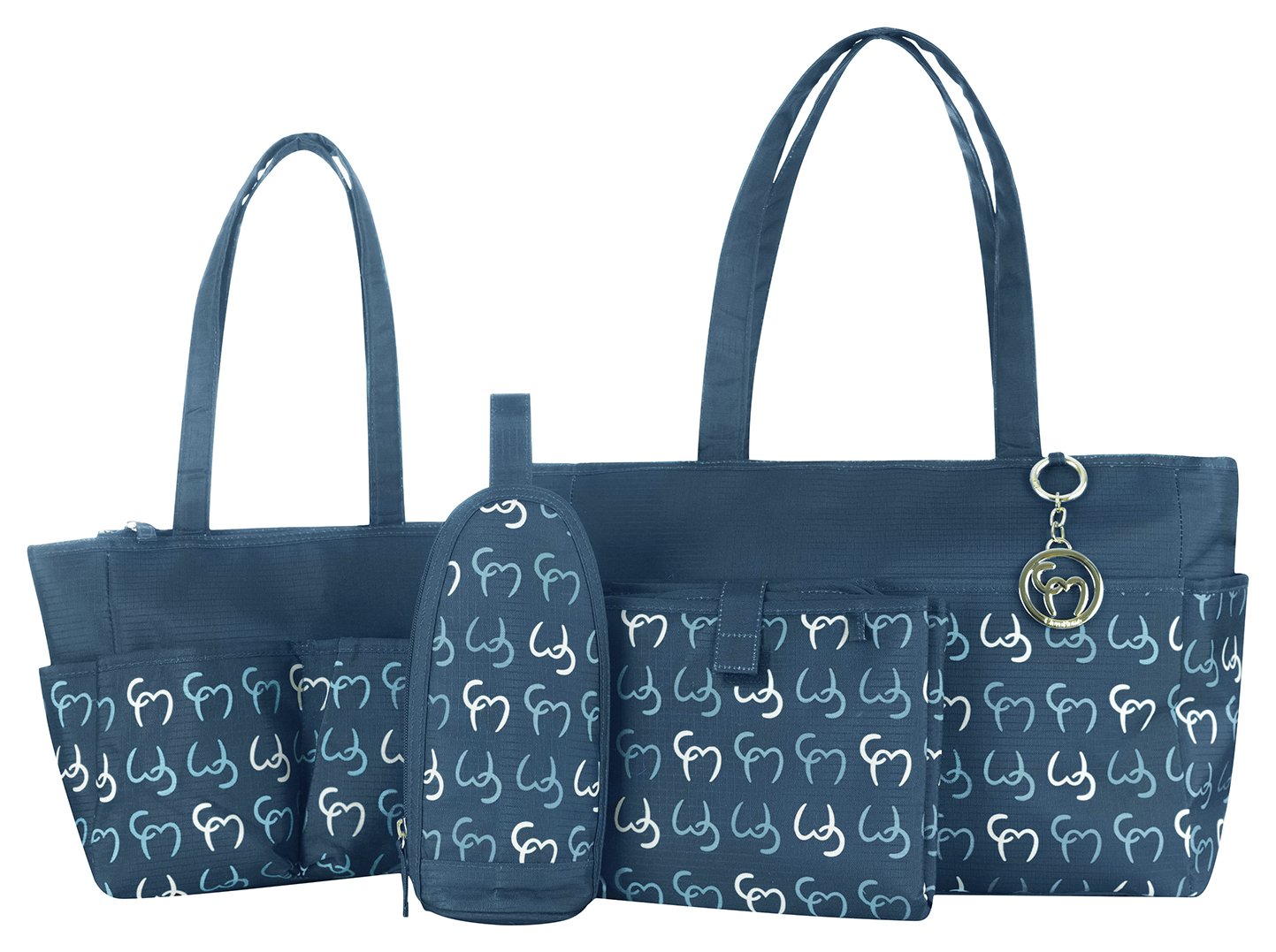 Clevamama Nicole Tote Bag - Navy.