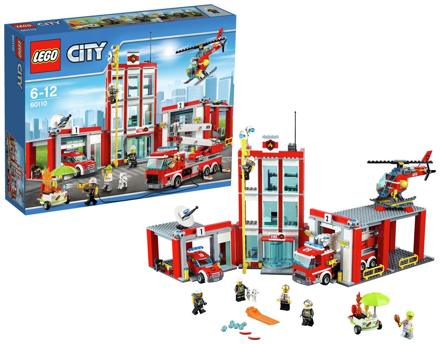 lego city fire station argos