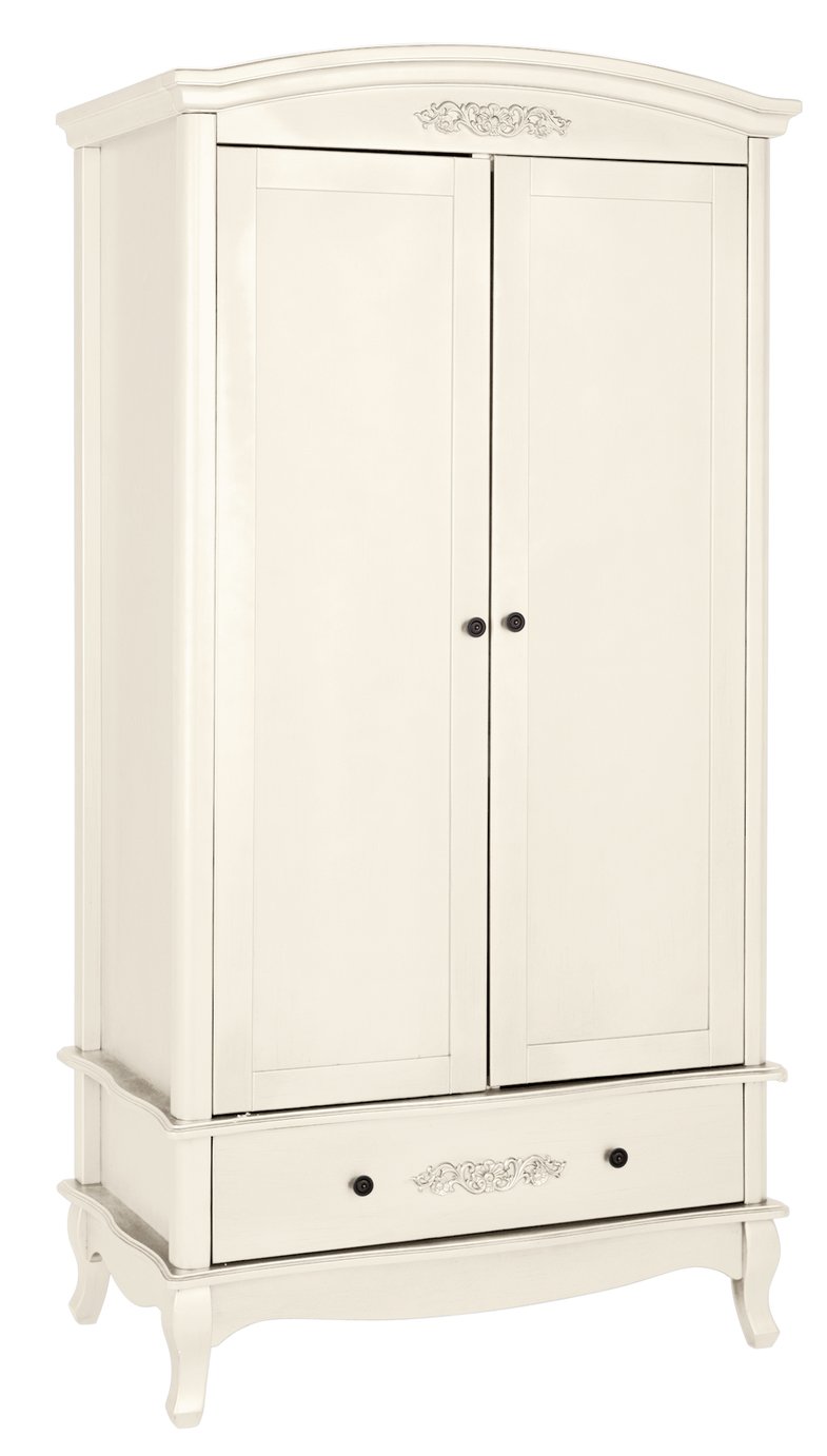 Argos Home Sophia 2 Door 1 Drawer Wardrobe Soft White 4995520 Argos Price Tracker pricehistory