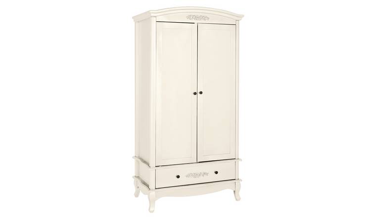 Buy Argos Home Sophia 2 Door 1 Drawer Wardrobe Soft White