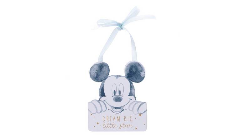 Disney Disney Minnie Mouse MDF Hanging Plaque - Blue