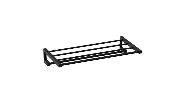 Cosmic Metric Towel Rack - Matt Black