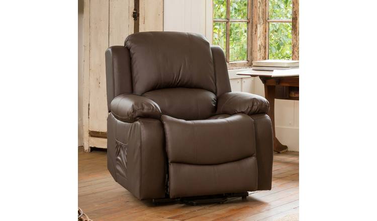 Artemis Home Glendale Manual Recliner Armchair - Brown