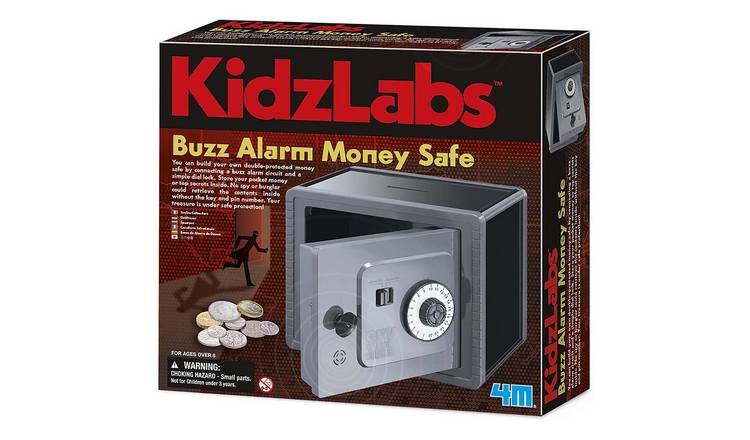 4M KidzLabs Buzz Alarm Money Safe - 8 Years +