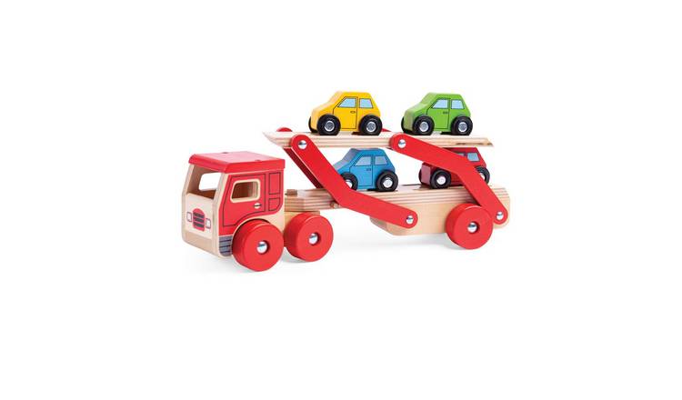 Bigjigs Toys Transporter Lorry - 12 Months +