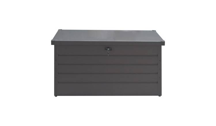 Living and Home 350L Outdoor Storage Box - Grey
