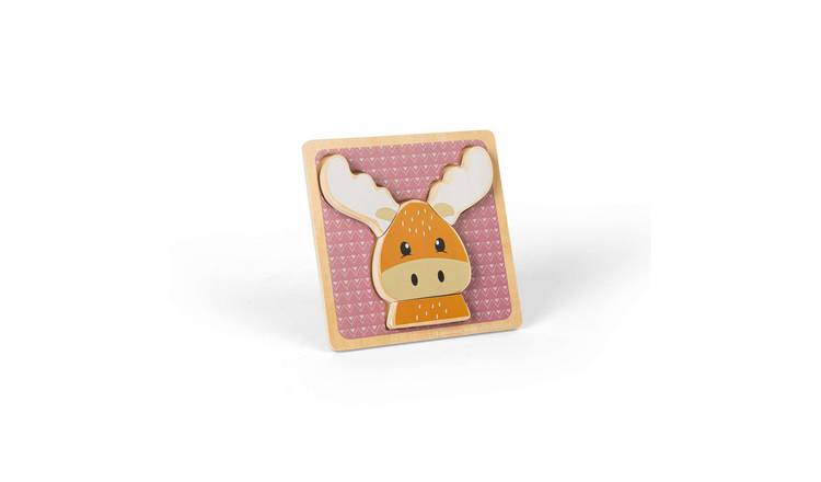 Bigjigs Toys Reindeer Chunky Puzzle - 12 Months +
