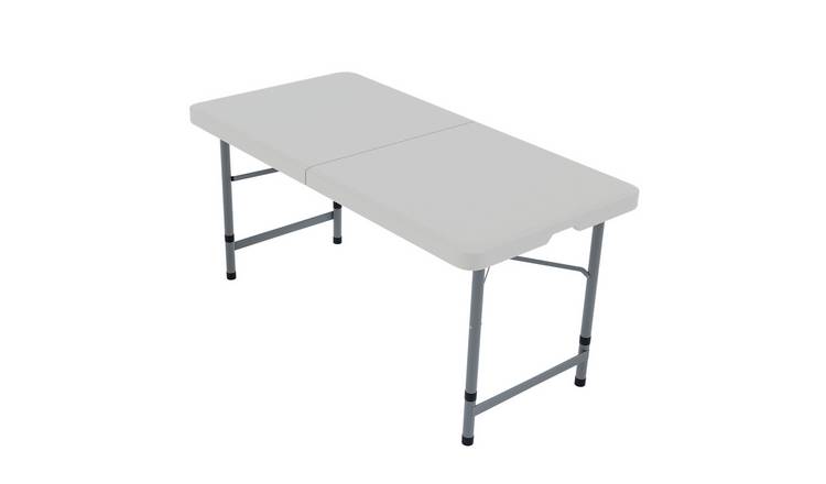 Home Vida 4ft Indoor & Outdoor Folding Table - White