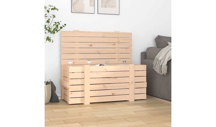 Walplus Wood Storage Box - 91 x 40.5 x 42 cm
