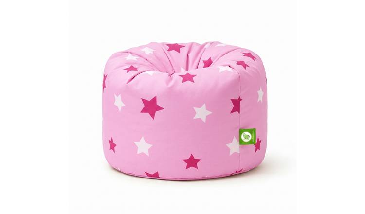 Bean Lazy Stars Cotton Bean Bag Large Size Pink
