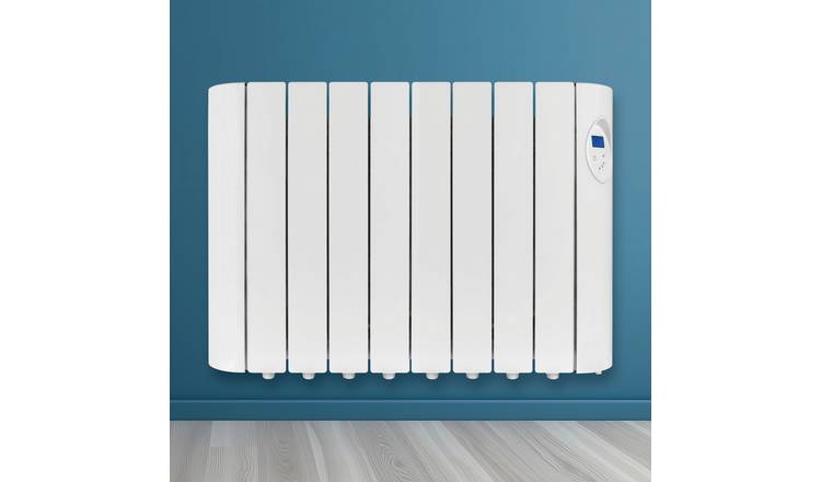 Futura 1500W Wall Mounted Oil-Filled Electric Radiator 81cm - White
