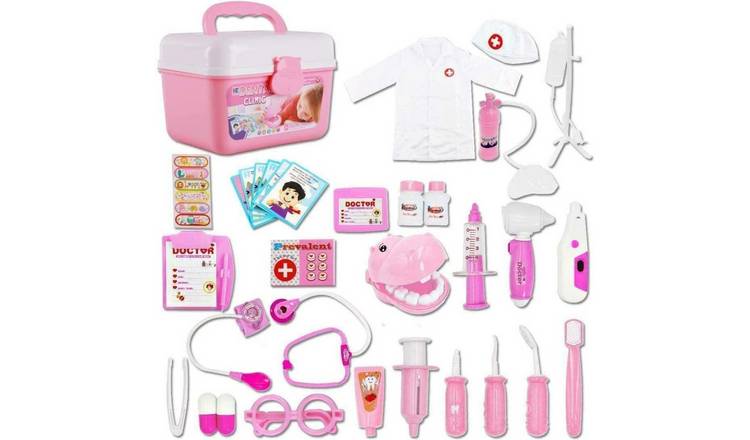 deAO Dentist Role Play Carrycase - Pink