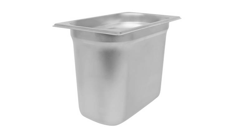 Argon Tableware Stainless Steel Gastronorm Container 1/4 - 5.25L