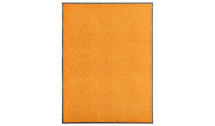 Walplus Polyamide Doormat - Orange - 120 x 90 cm