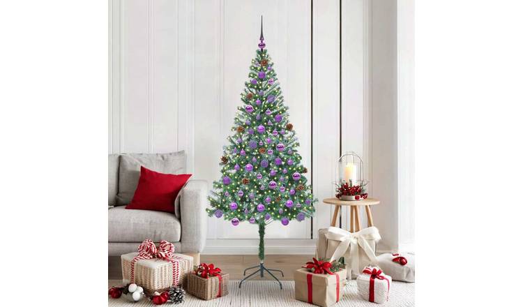 Walplus 300 LED Lights Artificial Christmas Tree Quick Setup - Green - 180 cm