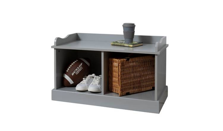 Noa & Nani Stockholm Storage Bench - Silk Grey