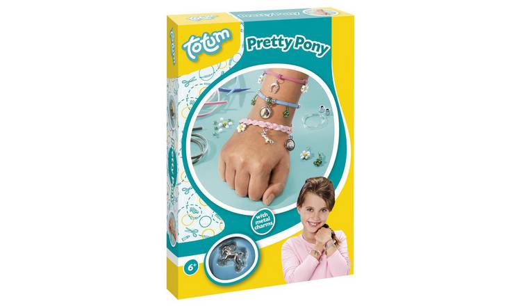 Totum Pretty Pony Bracelets Craft Set - Age 6+