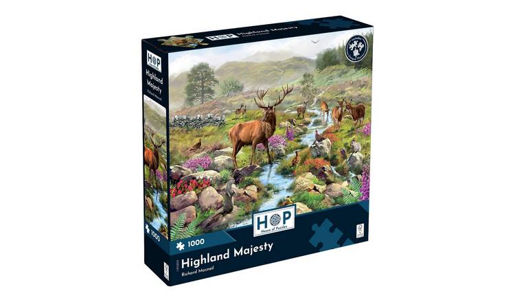 The House of Puzzles Highland Majesty 1000 Piece Jigsaw Puzzle