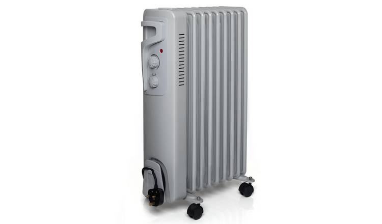 Futura 2000W Oil Filled Electric Radiator - Grey