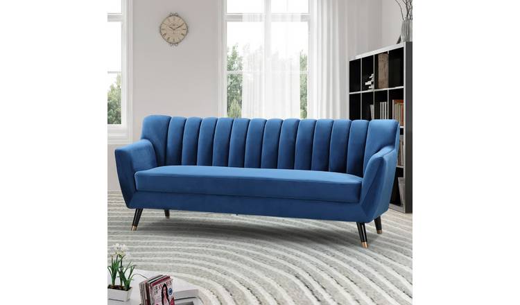 Artemis Home Morgan 3 Seat Sofa - Blue