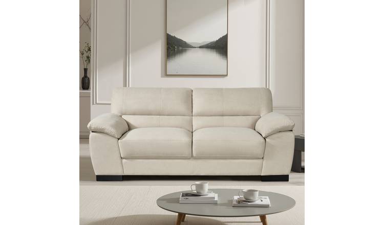 Artemis Home Mellette 3 Seat Fabric Sofa - Oat