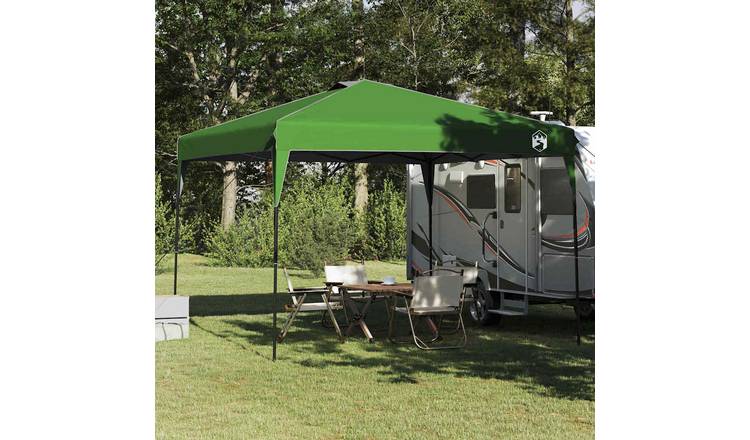 Walplus 290 x 290 x 251 cm Manual Fabric Canopy Tent - Green