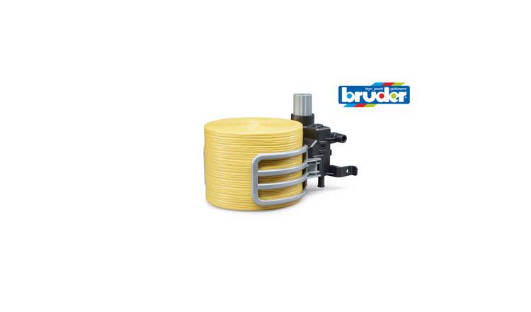 Bruder 1:16 Bale Gripper with Round Bale - Age 3+