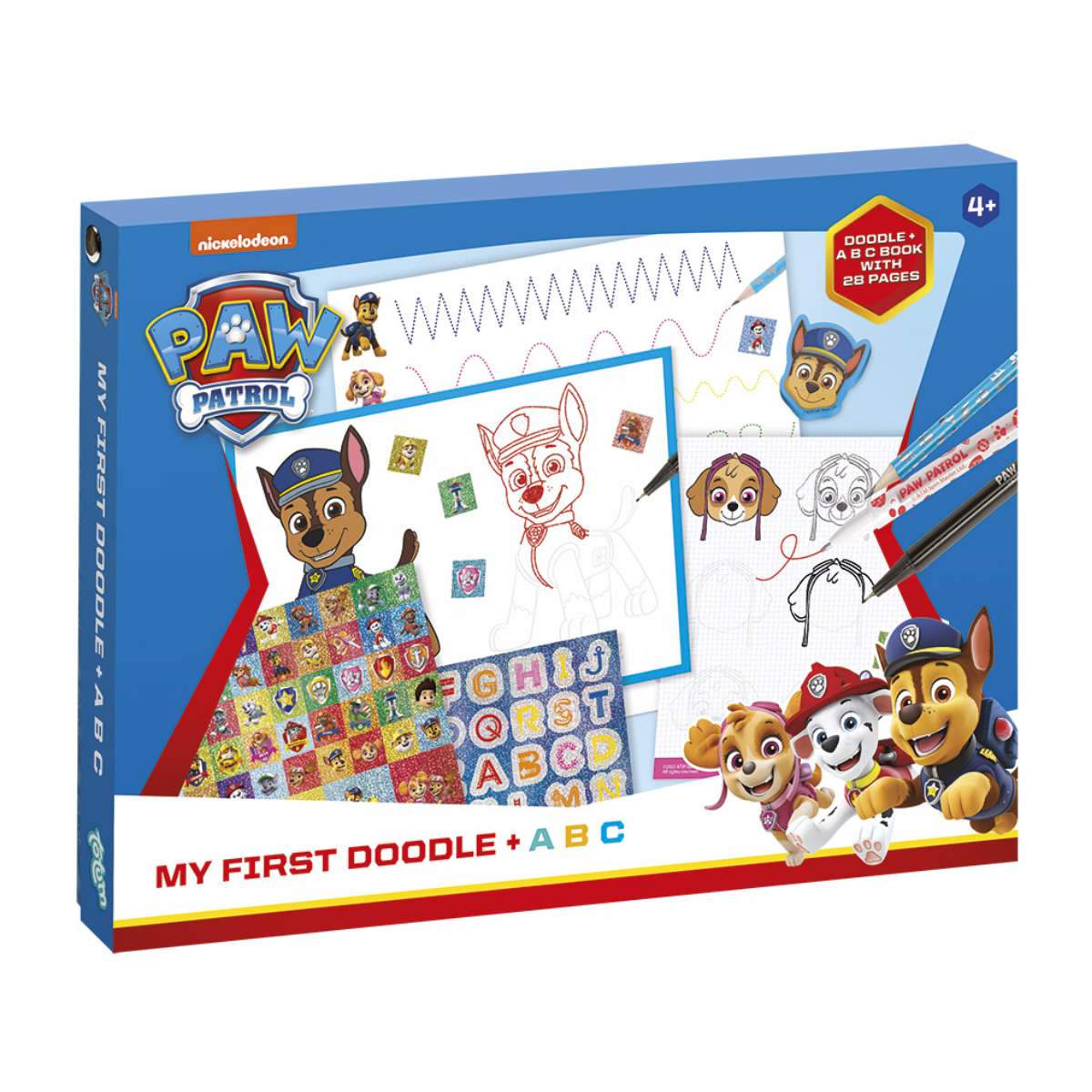 Totum Paw Patrol My First Doodle ABC Activity Set - Image 1