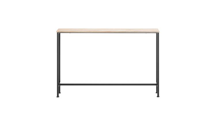 SoBuy 4 Adjustable Feet Console Table - Light Oak