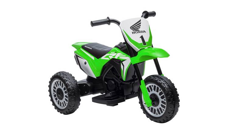 HOMCOM Honda CRF450RL 6V 18 to 36 Months 3 Wheel Electric Motorbike – Green