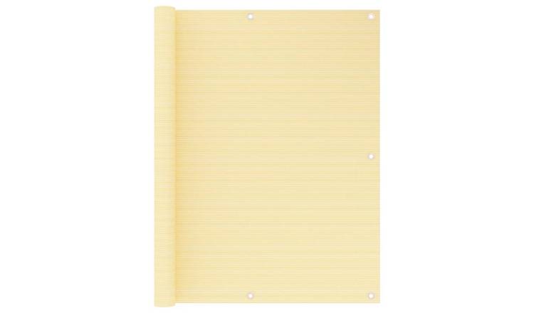 Walplus HDPE Balcony Screen - Beige - 120 x 500 cm