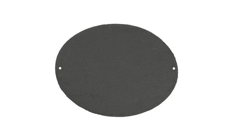 Nicola Spring Oval Blank Slate House Sign